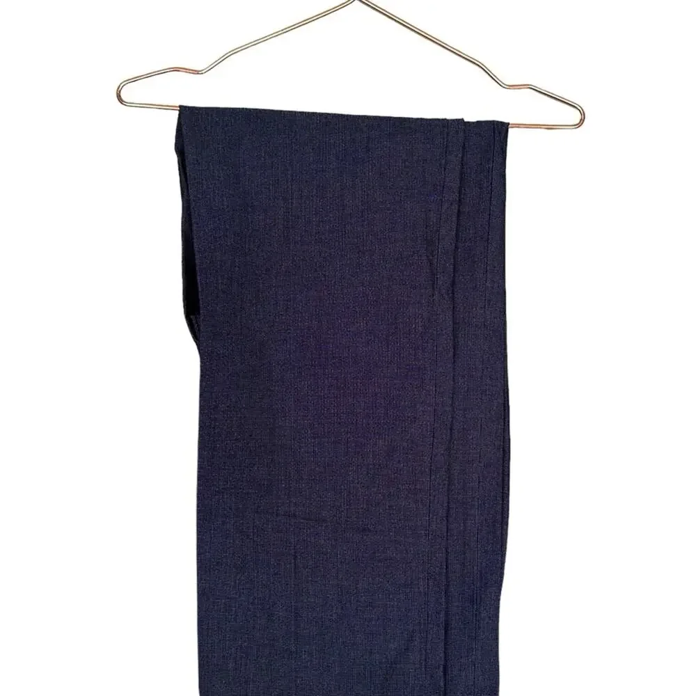 Banana Republic Ankle-Length Gray blue non iron modern slim fit Pant 34x32